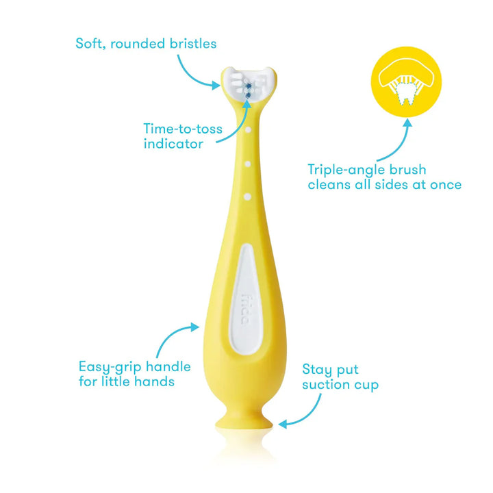 FridaBaby Grow-With-Me Training Toothbrush Set