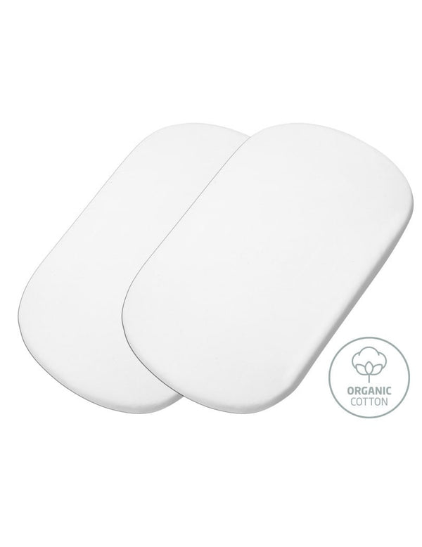 Maxi-Cosi Iora Co-Sleeper Bed Sheet 2PCs Pack (white)