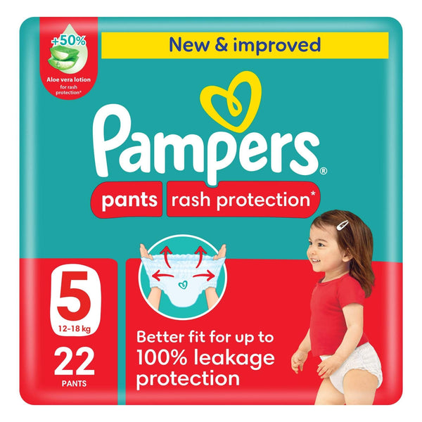 Pampers Rash Protection Pants Size 5 12-18kg
