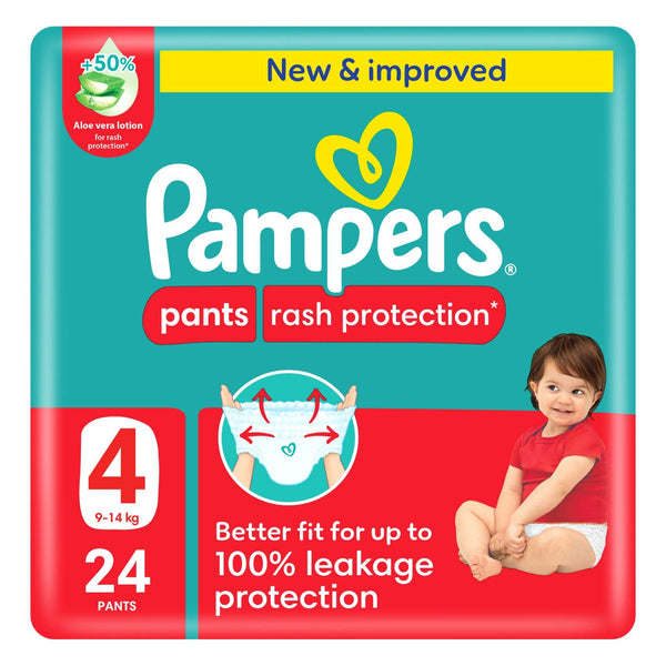 Pampers Rash Protection Pants Size 4 9-14kg