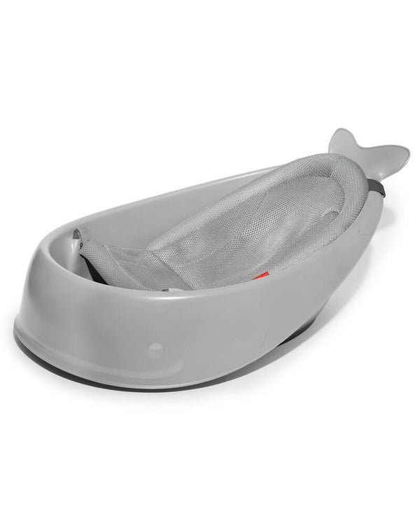 Skip Hop Moby Smart Sling 3 Stage Tub & Support for Newborns & Up, Grey