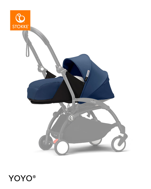 Stokke YOYO 0+ Newborn Pack Lay-Flat Stroller Insert with UPF 50+ Canopy