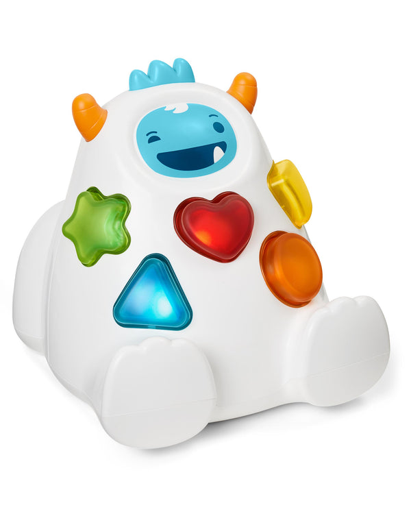 Skip Hop Explore & More Sort & Spin Yeti - Interactive Shape & Color Learning Toy for Toddlers