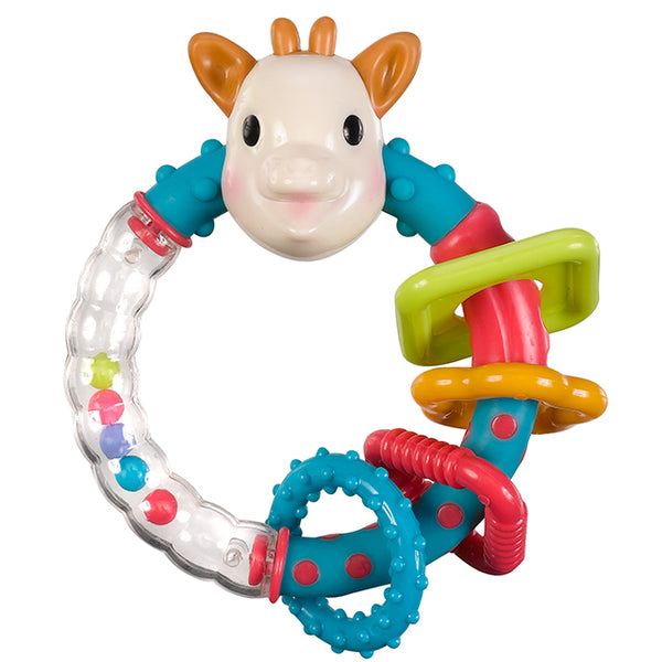 Sophie la girafe SLG Fresh Touch Multi Textured Rattle Multicolor Teether and Sensory Toy