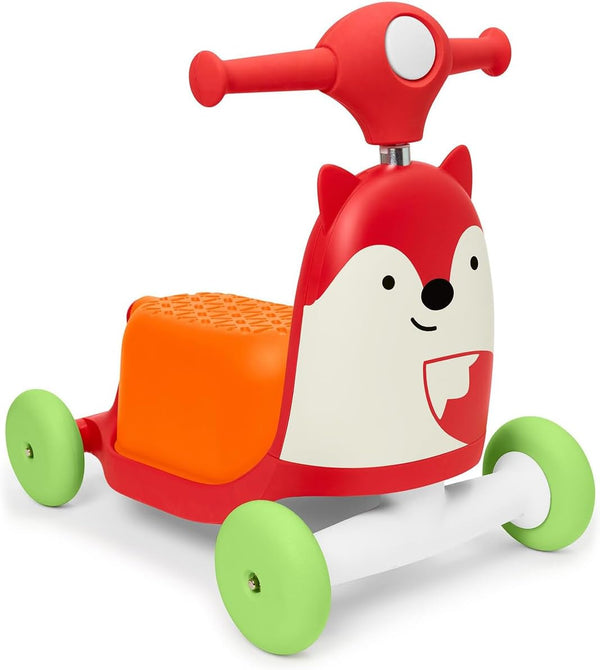 kip Hop Zoo Ride On Toy Fox 1-3 Years Toddlers - Walker and Scooter
