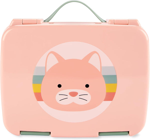 Skip Hop Zoo Bento Box Cat 24 oz (700 mL) Food Container for Kids 3y+