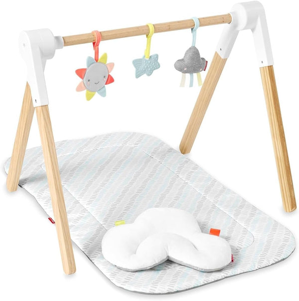 Skip Hop Silver Lining Cloud Wooden Baby Activity Gym White Age 0+