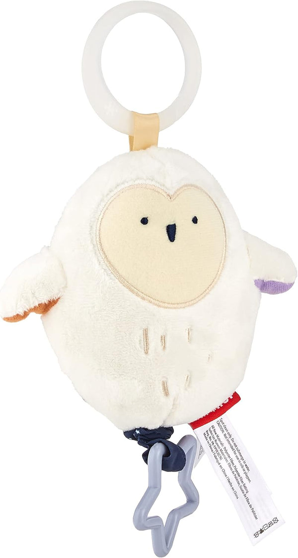 Skip Hop Celestial Dreams Jitter Owl Plush Stroller Toy Multi Color, 0 Months+
