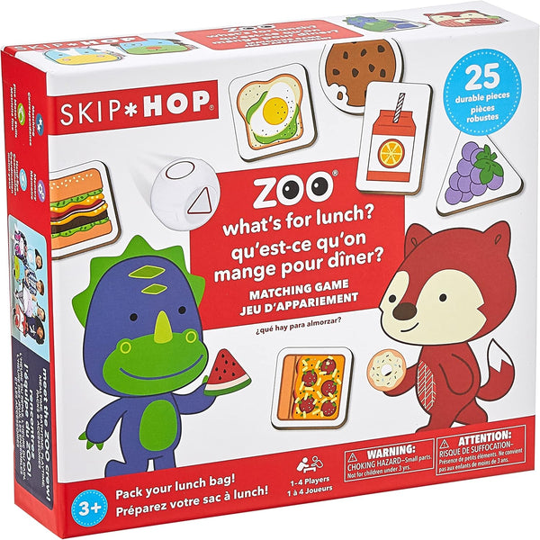 Skip Hop Zoo What™s For Lunch? Matching & Memory Game for Kids Age 3y+
