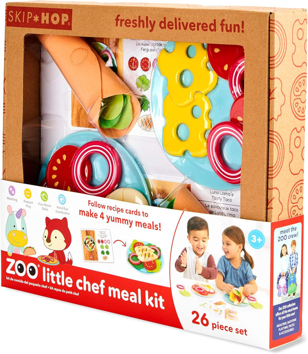 Skip Hop Zoo Little Chef Meal Kit Multi Color for Kids Age 3y+