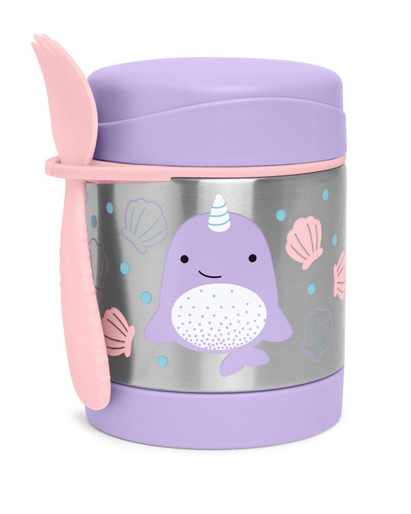 Skip Hop Zoo Food Jar Narwhal 325mL for Kids Age 3y+