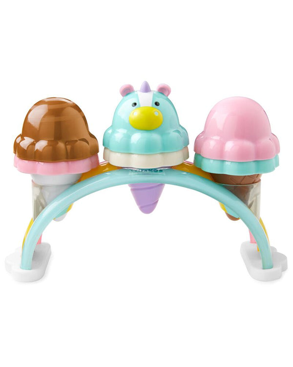 Skip Hop Zoo Sweet Scoops Ice Cream Set Multi Color 10-Piece Pretend Play for Toddlers Age 2+