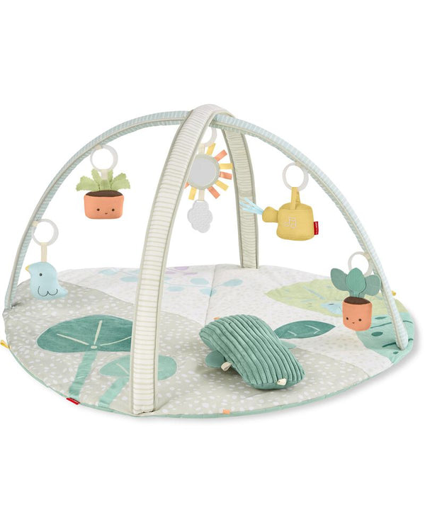 Skip Hop Garden Oasis Activity Gym Multicolor Baby Playmat with Hanging Toys and Tummy Time Support