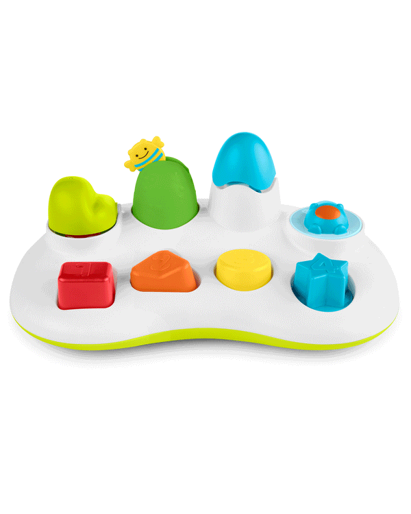 Skip Hop Explore and More Pop and Play Toy 6m+ Multicolor Baby Activity Center with Sounds