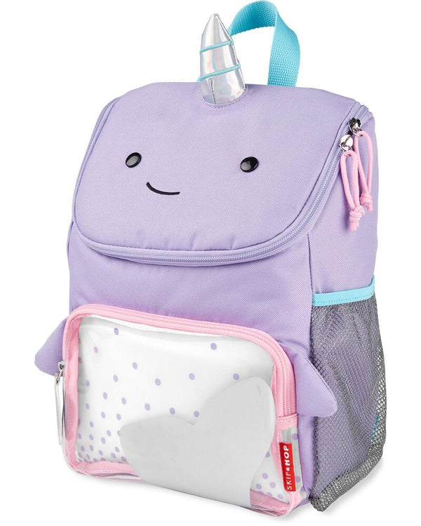 Skip Hop Zoo Big Backpack Narwhal - Perfect for School and Beyond