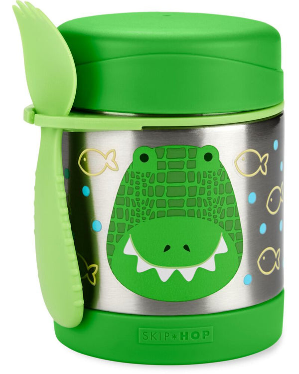 Skip Hop Zoo Food Jar Crocodile 325mL - For Kids Age 3y+
