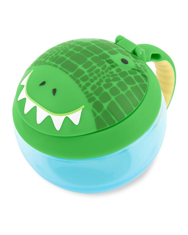 Skip Hop Zoo Snack Cup Crocodile 222mL - For Kids Age 12m+