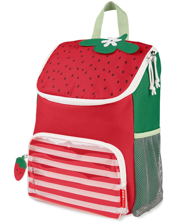 Skip Hop Spark Style Big Backpack for Kids 3+ Years - School-Size with Bottle Pocket