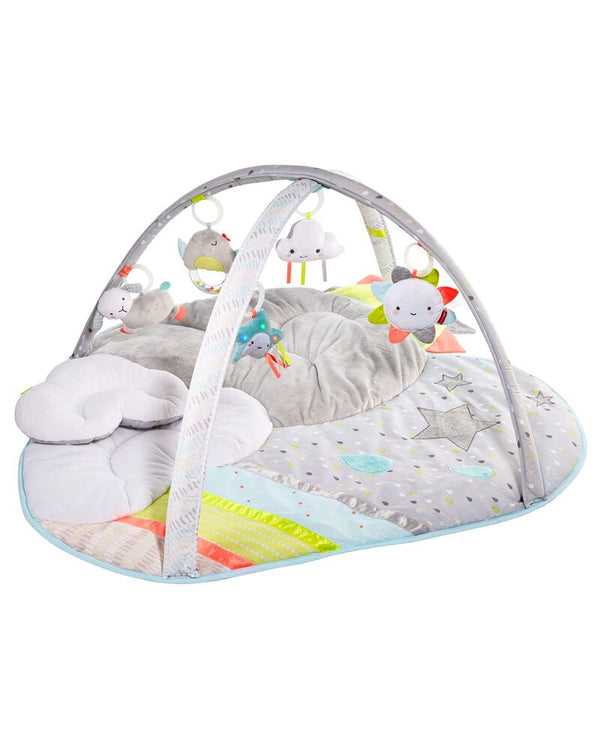 Skip Hop Silver Lining Cloud Activity Gym White with Musical & Light-Up Toys