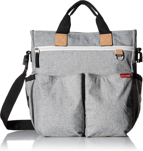 Skip Hop Duo Signature Diaper Bag - Grey Melange