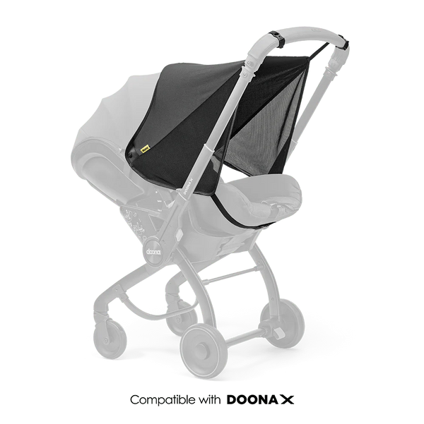 Doona X Sunshade Extension Black Sun Protection for Stroller and Car Seat