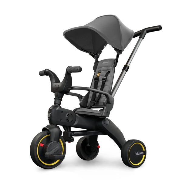Doona Liki Trike S1 Forest Grey 5-in-1 Compact Folding Toddler Tricycle