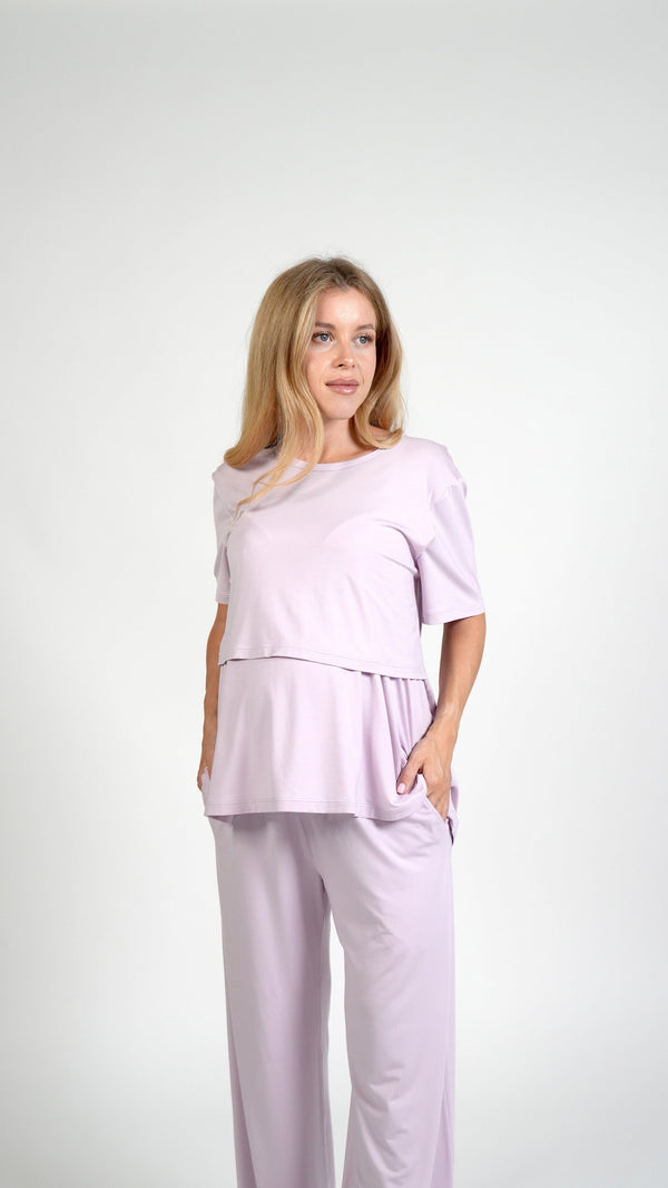 The Grow With Me Tee - Lavender
