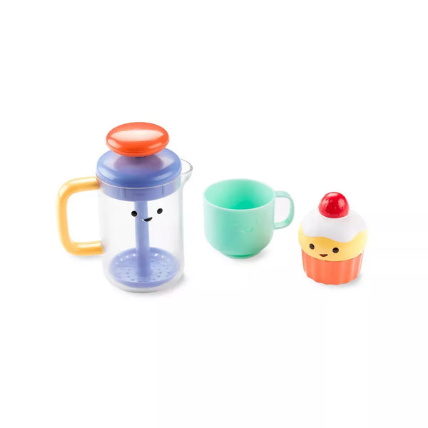 Skip Hop Tub To Table Cafe French Press Bath Toy Set Multi Color for Kids 12m+