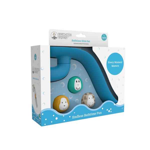 Matchstick Monkey Bathtime Slide Set