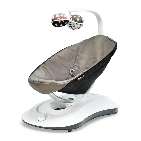 4Moms RockaRoo Baby Rocker 2.0 in Graphite - Automated Motion