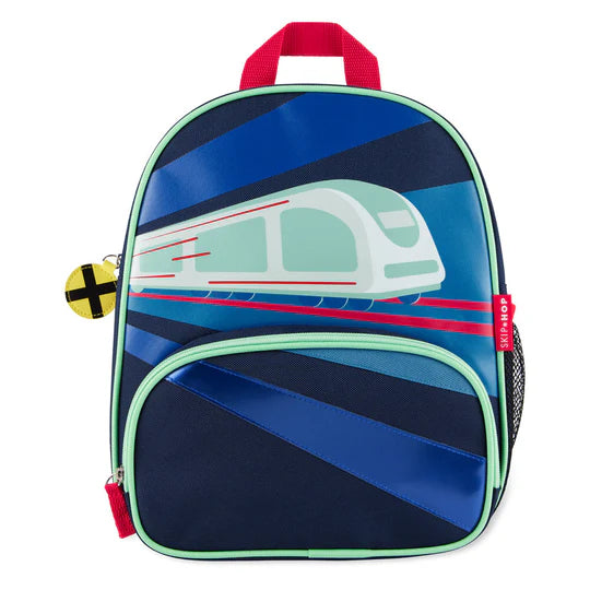 Skip Hop Spark Style Train Backpack Kids Fun Bag with Bottle Holder