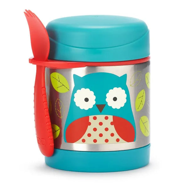 Skip Hop Zoo Food Jar Owl Multi Color for Kids Age 3 Years+