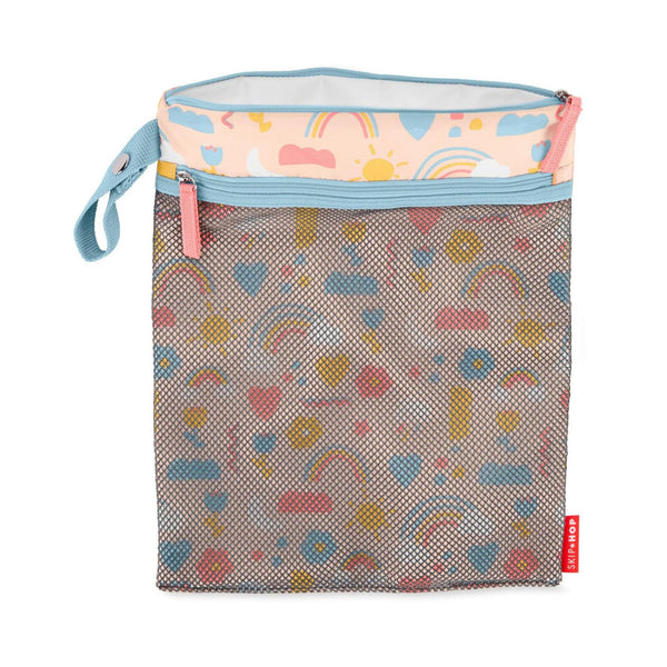 Skip Hop Wet Bag Waterproof Pocket for Wet and Dry Items Machine Washable