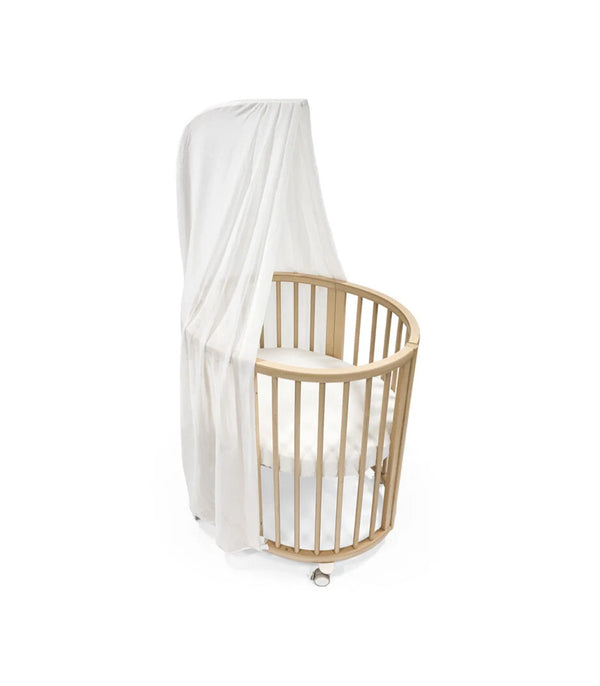 Stokke Sleepi Canopy White Elegant Fabric Canopy for a Calming Sleep Environment