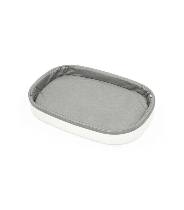 Stokke Sleepi Changer White Oval Baby Changing Unit with Water-Repellent Pad
