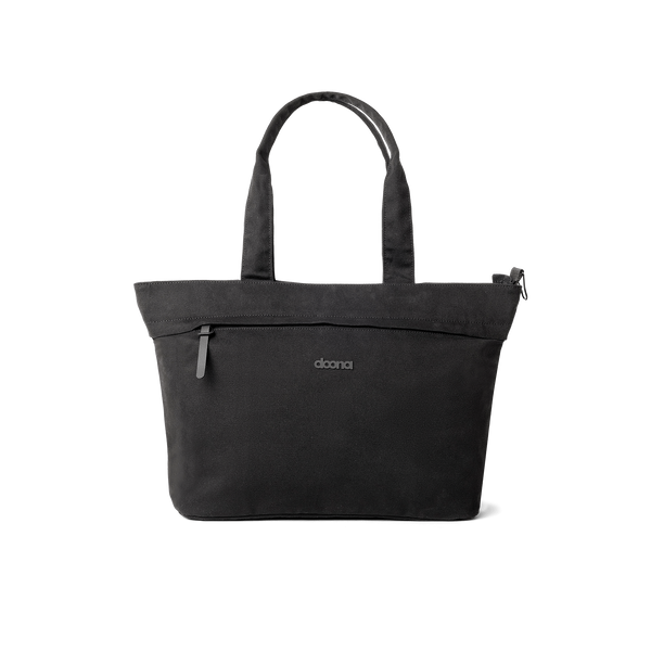 Doona Essentials Tote Bag Black Lightweight Bag for Baby Essentials