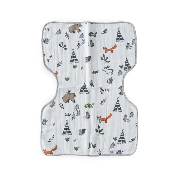 Little Unicorn Cotton Muslin Burp Cloth