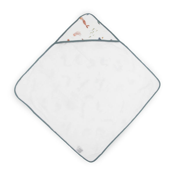 Little Unicorn Cotton Muslin Hooded Infant Towel