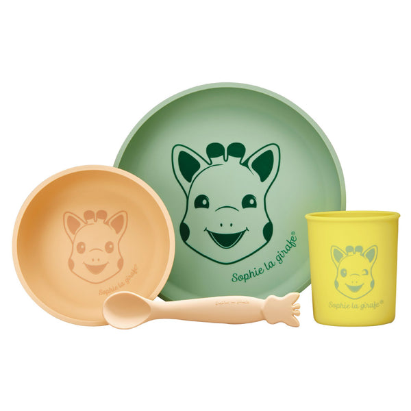 Sophie la girafe Il Etait Une Fois Silicone Meal Set Multicolor Baby Feeding Set