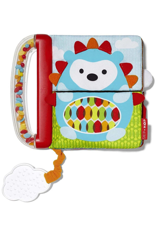 Skip Hop Explore & More Mix & Match Book Multi Color - Soft Activity Book with Rattle