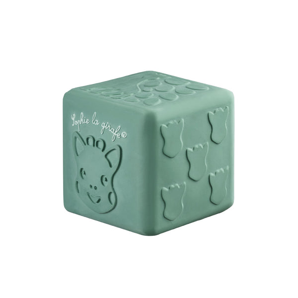 Sophie la girafe Il Etait Une Fois Textured Cube TOUCH Green Sensory Toy