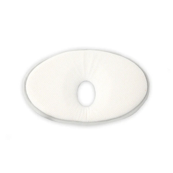 Doomoo Basics Baby Pillow White Ergonomic Head Support for Babies