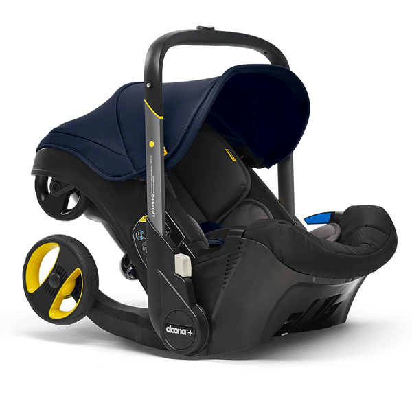 Doona+ Infant Car Seat Black Modern Family 2-in-1 Car Seat and Stroller