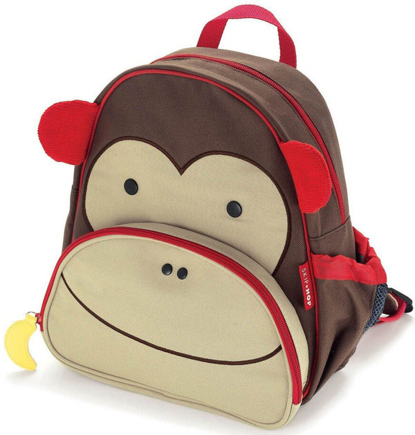 Skip Hop Zoo School Backpack for Kids - Monkey Design, Age 3+