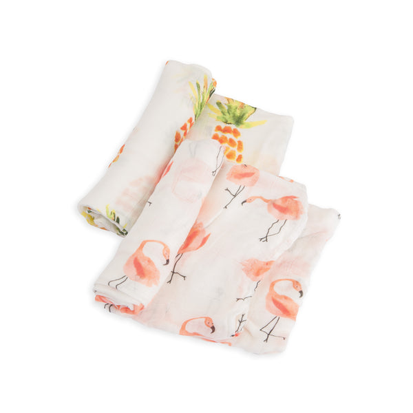 Little Unicorn Deluxe Muslin Swaddle 2 Pack Set