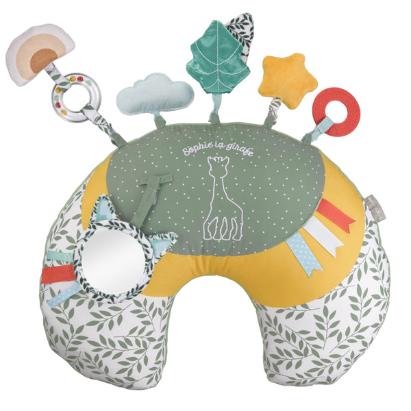 Sophie la girafe Il Etait Une Fois Cosy Play Cushion Multi color Reversible Activity Pillow