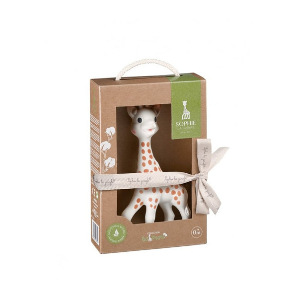 Sophie la girafe So'Pure Natural Rubber Baby Teether Brown White